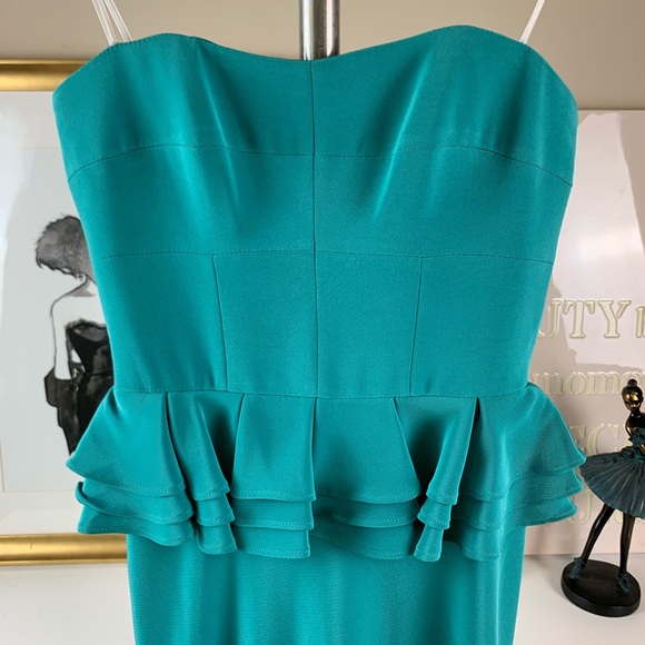 ABS by Allen Schwartz Peplum Gown - Picture 3 of 13